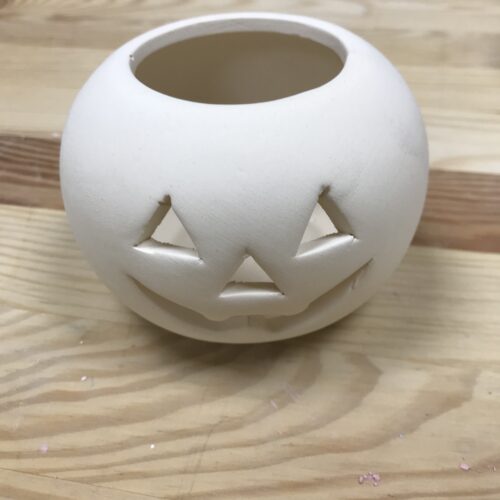 small pumpkin tea light