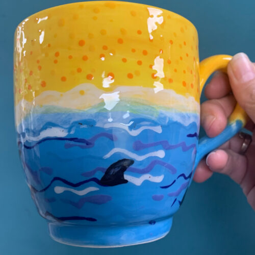 Book to paint your own mug